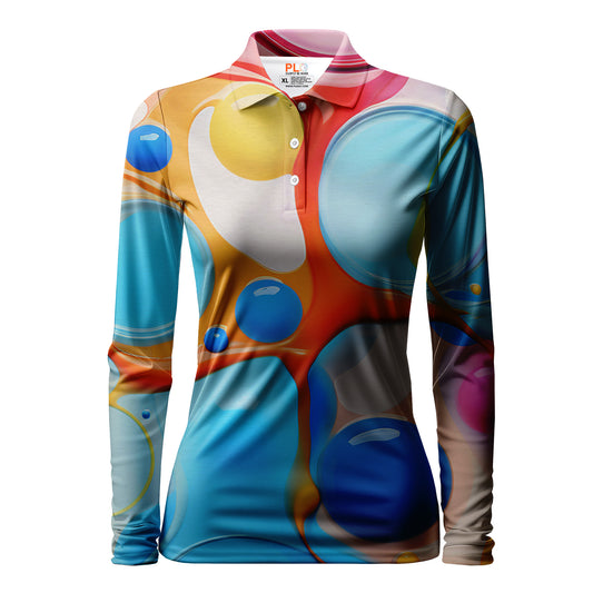 Aqua Orbit | Women's Long Sleeve