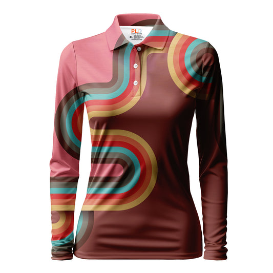 Retro Spiral | Women's Long Sleeve