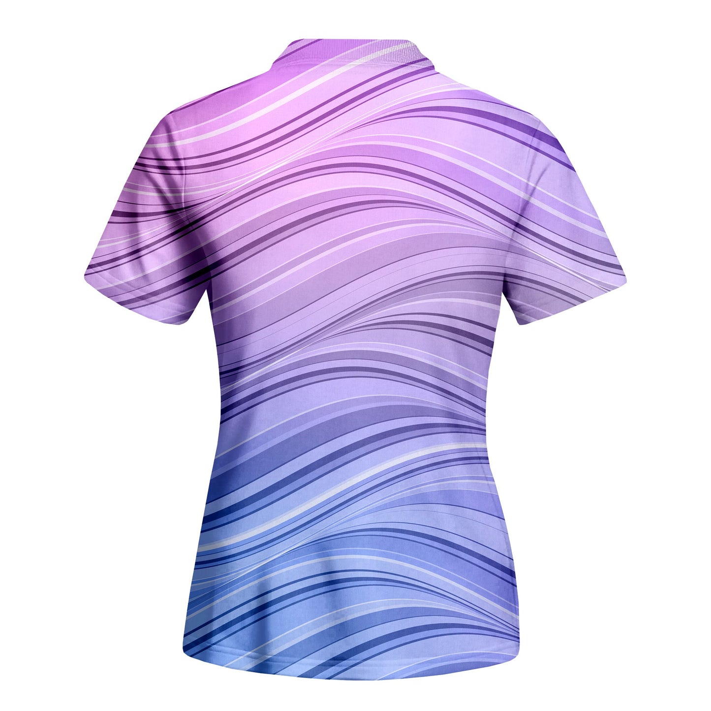 Lavender Lines - Girls' Polo
