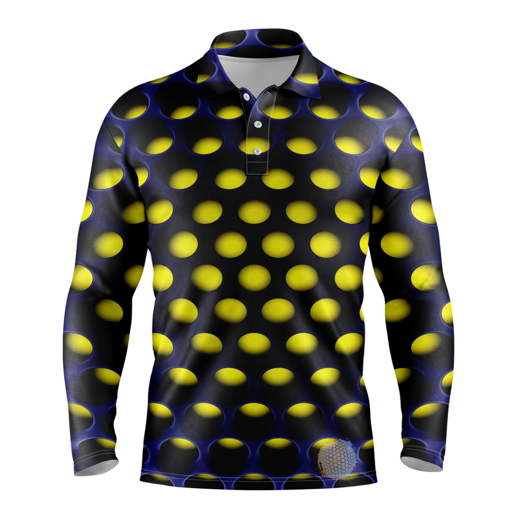 Dottie | Mens Long Sleeve Yellow / S