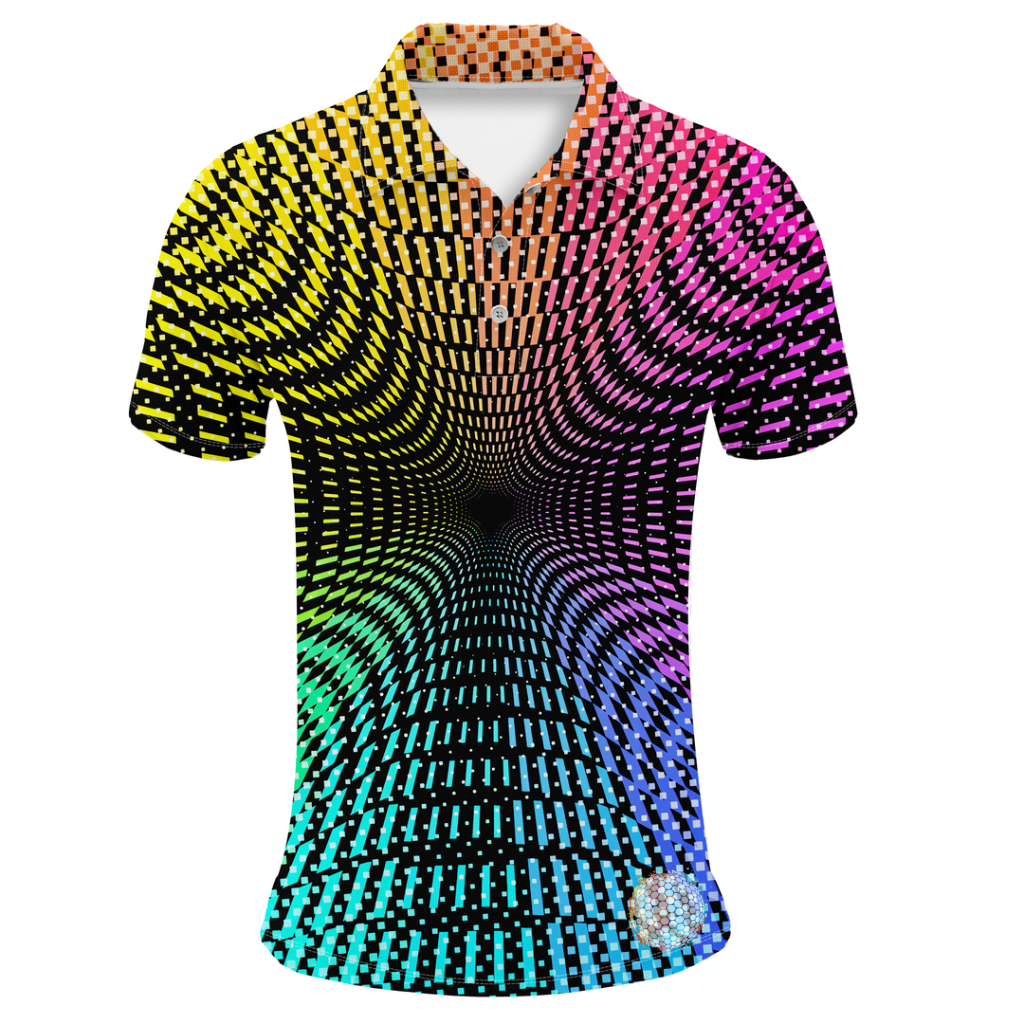 Illusion | Couples Mens Small Short Sleeve / Womens Golf Shirts