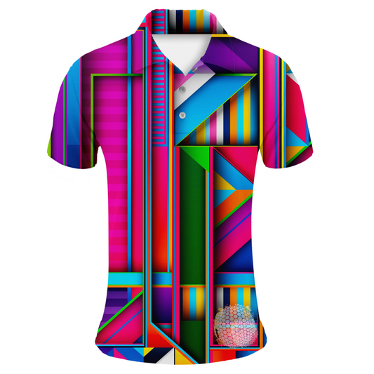 Loud Shapes | Couples Mens Small Short Sleeve / Womens Golf Shirts