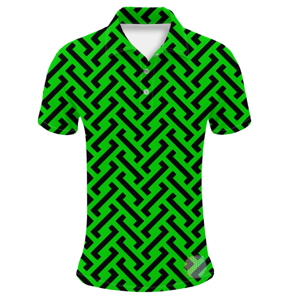 Zipper | Mens Green / S Golf Shirts