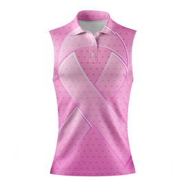 Breast Cancer | Women's Pink Butterfly Sleeveless