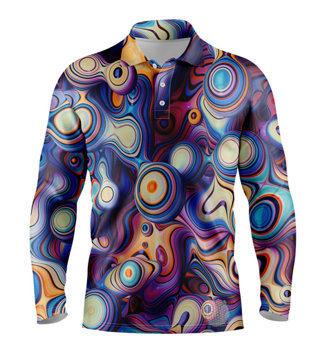 Arcade | Mens Long Sleeve S Golf Shirts