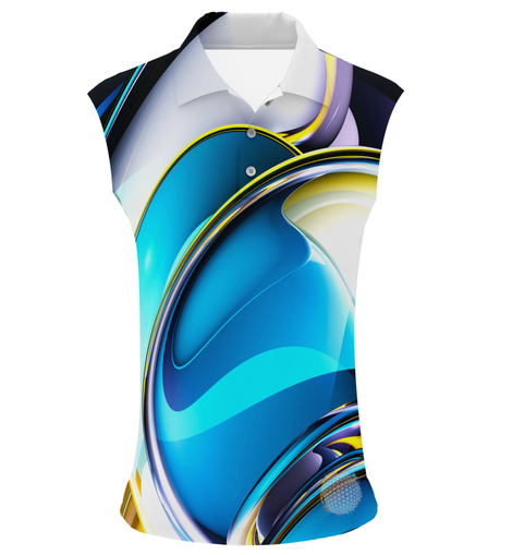 Chromium | Womens Sleeveless S Golf Shirts