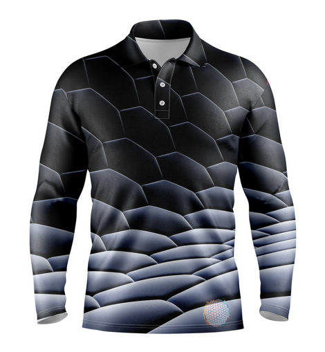 Cobblestone | Mens S / Long Sleeve Golf Shirts