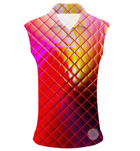 Cushioned Blow | Womens Sleeveless Golf Shirts