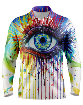 Cyclops | Mens Long Sleeve S / Blue Golf Shirts