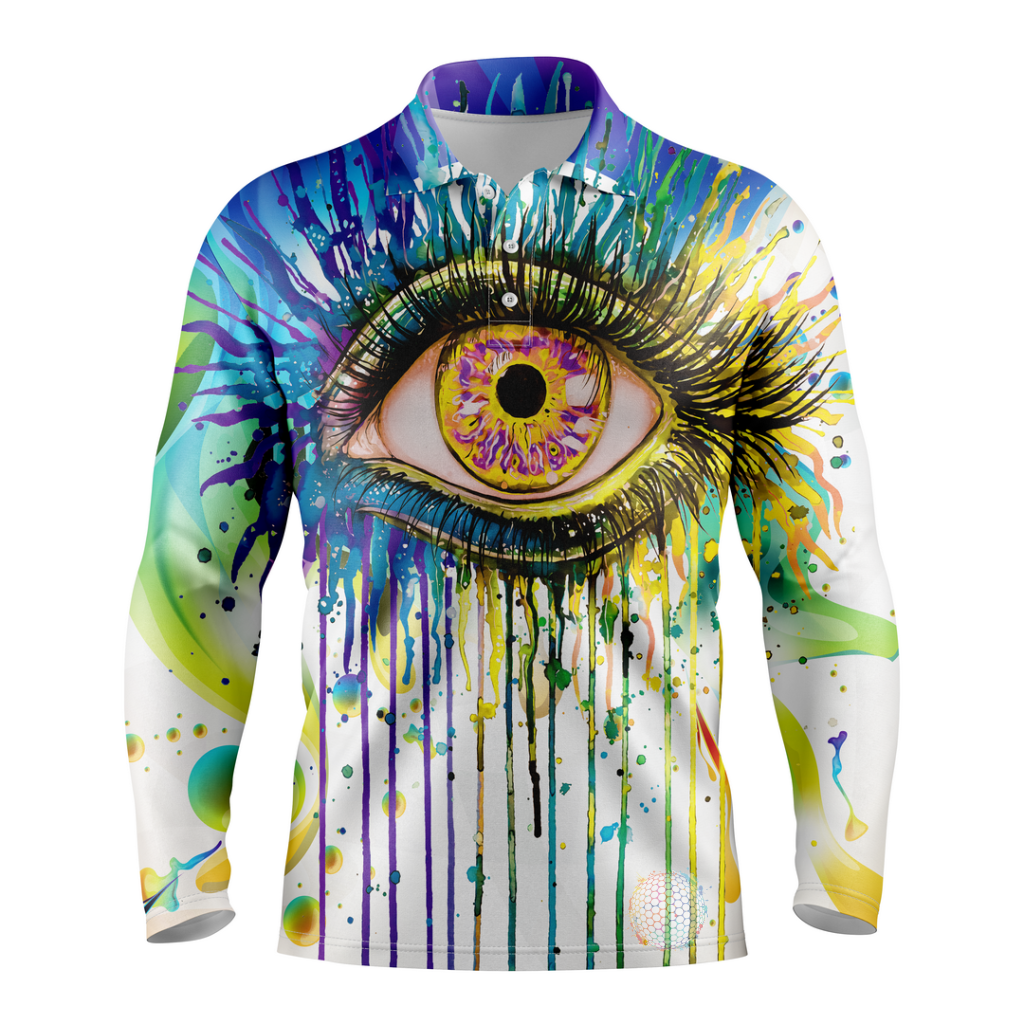 Cyclops | Mens Long Sleeve S / Yellow Golf Shirts