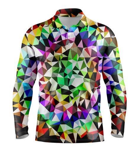 Dazzle | Mens Long Sleeve S Golf Shirts