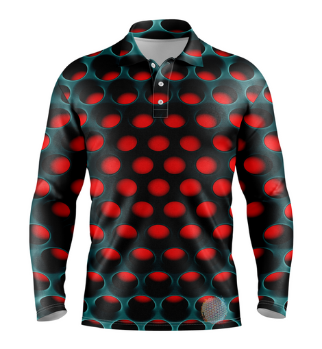 Dottie | Mens Long Sleeve Red / S