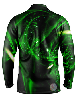 Emerald | Mens Long Sleeve Golf Shirts