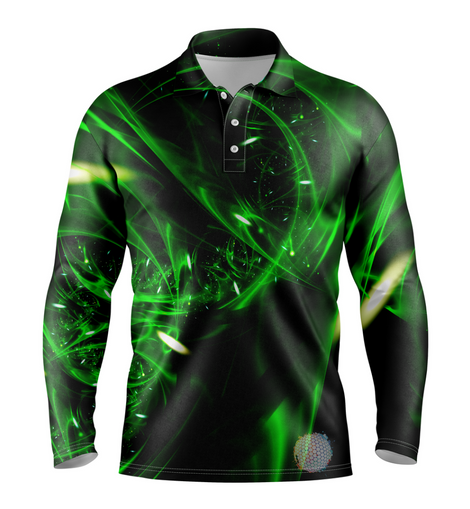 Emerald | Mens Long Sleeve S Golf Shirts