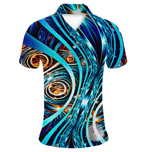 Fired Pistons | Couples Mens Small Short Sleeve / Womens Golf Shirts