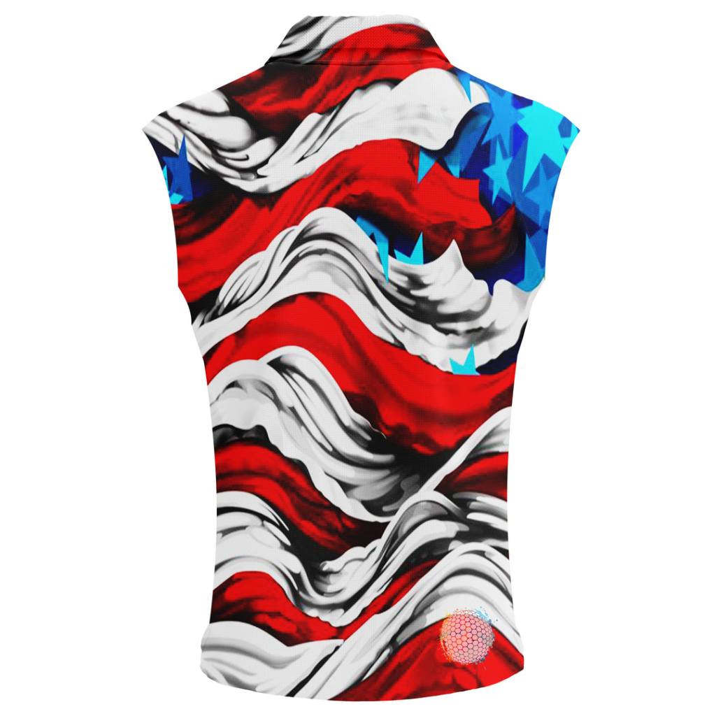 Flag Wave | Couples Golf Shirts