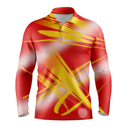 Flash S / Long Sleeve Mens Golf Shirts