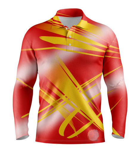 Flash S / Long Sleeve Mens Golf Shirts