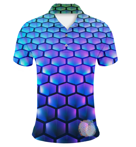 Hex Tech | Couples Mens Small Short Sleeve / Womens Golf Shirts