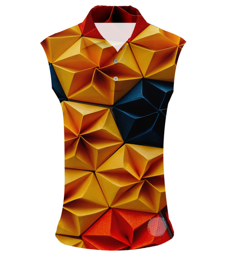 Organic Origami | Womens Sleeveless S Golf Shirts