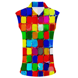 Paint Pockets | Womens Sleeveless S Golf Shirts