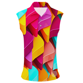 Pie Day | Womens Sleeveless S Golf Shirts