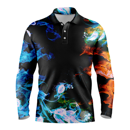 Plumes | Mens Long Sleeve S Golf Shirts