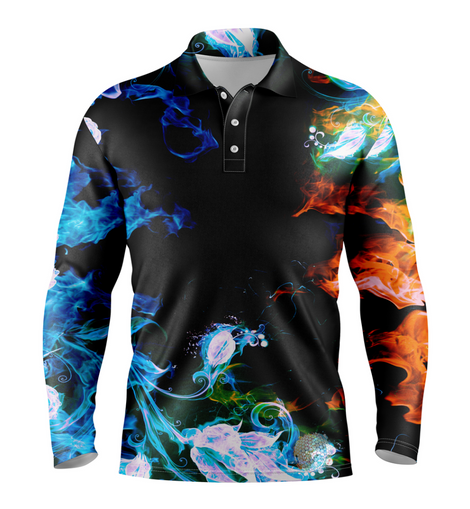 Plumes | Mens Long Sleeve S Golf Shirts