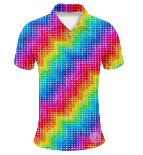 Rainbow S Mens Golf Shirts
