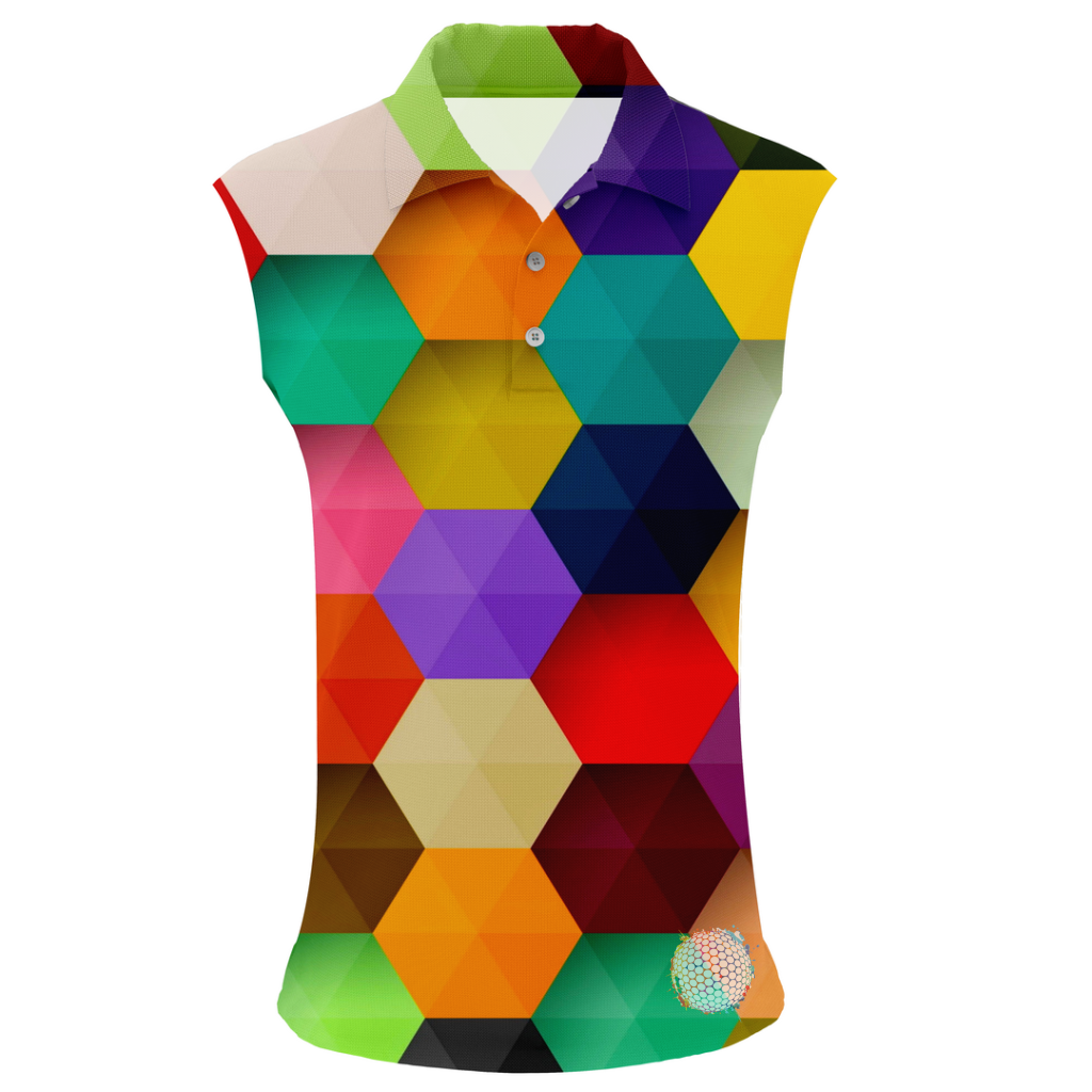 Seven Twenty | Couples Mens Small Short Sleeve / Womens Sleeveless Golf Shirts