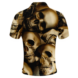 Skull | Mens Golf Shirts