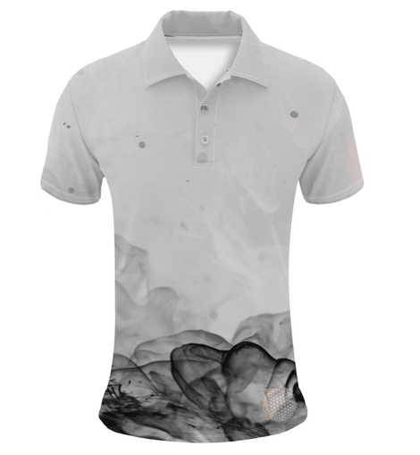 Smoke L Mens Golf Shirts