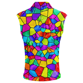 Stained Glass | Womens Sleeveless Golf Shirts