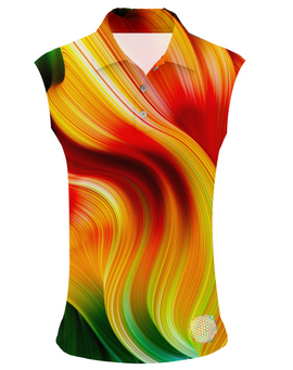 Swept Auburn | Couples Mens Small Short Sleeve / Womens Sleeveless Golf Shirts