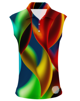 The Ceo | Couples Mens Small Short Sleeve / Womens Sleeveless Golf Shirts
