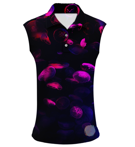 Under The Sea | Womens Sleeveless S Golf Shirts