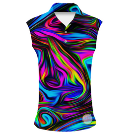 Whirlwind | Couples Mens Small Short Sleeve / Womens Sleeveless Golf Shirts